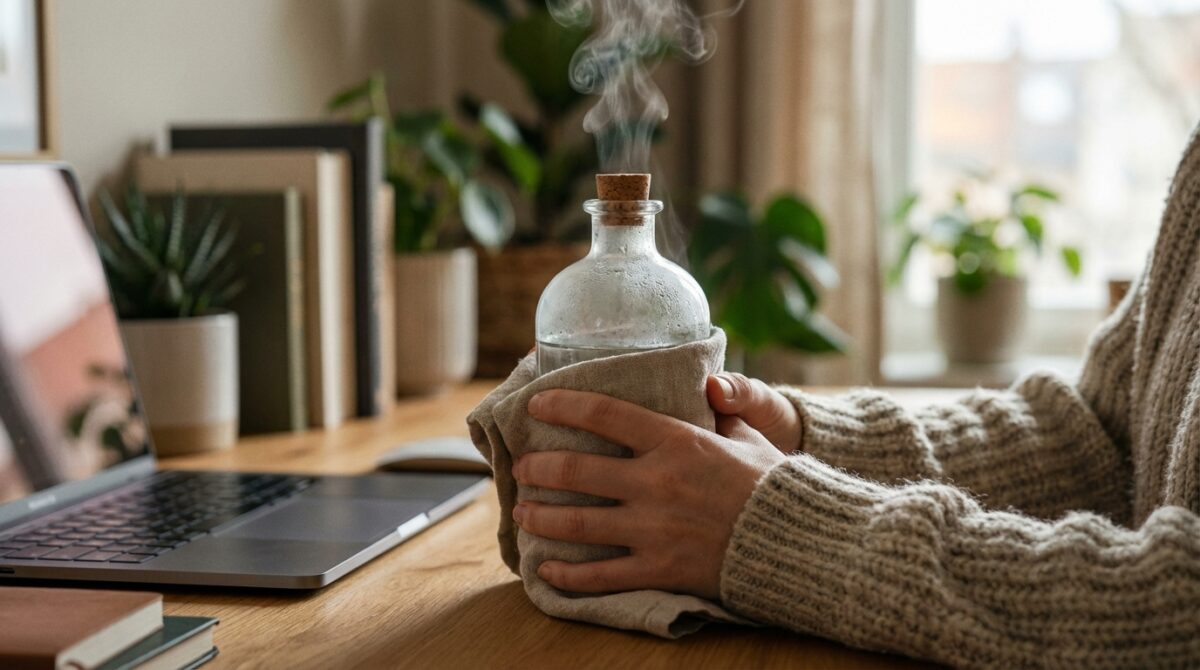 entdecken sie den einfachen trick eines klempners, um die wärme ihrer heizkörper mit einer flasche zu verbessern und energie zu sparen.