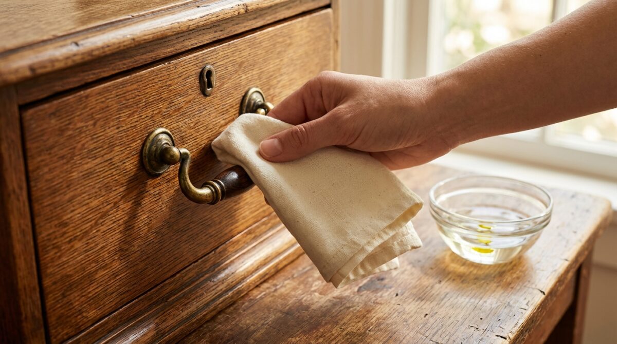 entdecke, warum du geerbte möbel deiner großeltern immer mit essig reinigen solltest und erfahre den wahren grund hinter dieser effektiven methode.