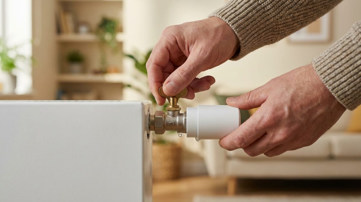ein heizungsmonteur gibt einen einfachen tipp für eine schnelle und effiziente heizung – praktisch, zeitsparend und kosteneffizient.
