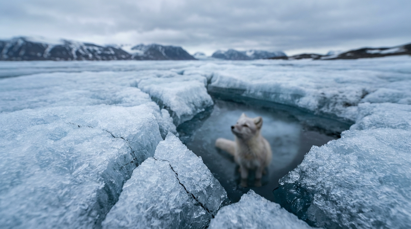 wissenschaftler schlagen in grönland alarm, da 40% der tierarten still verschwunden sind, was auf eine alarmierende ökologische krise hinweist.