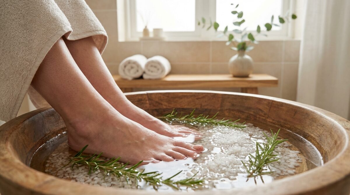 lindern sie mühelos geschwollene füße mit diesem erstaunlichen alten großmutter-heilmittel – einfach, natürlich und effektiv für schnelle erleichterung.