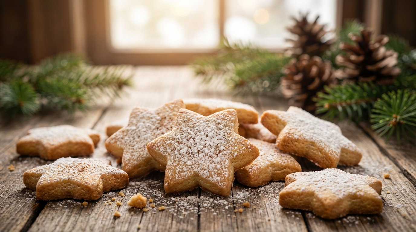 entdecken sie unser rezept für mürbe butterkekse mit vanille und zimt – einfacher mürbeteig zum ausstechen, perfekt für köstliche, aromatische kekse.
