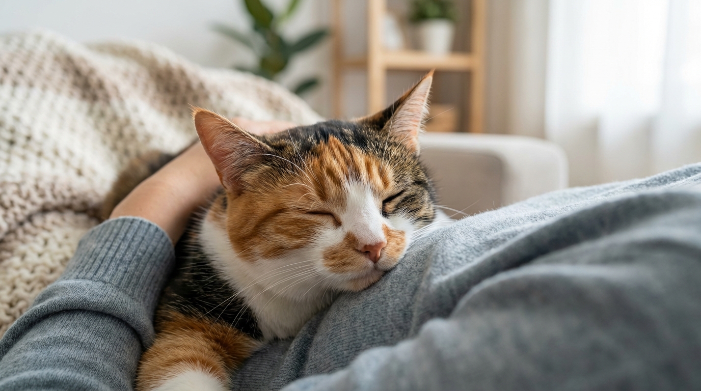 entdecken sie die tiefere bedeutung, warum eine katze sich entscheidet, auf ihnen zu schlafen – es geht weit über bloße wärme hinaus.