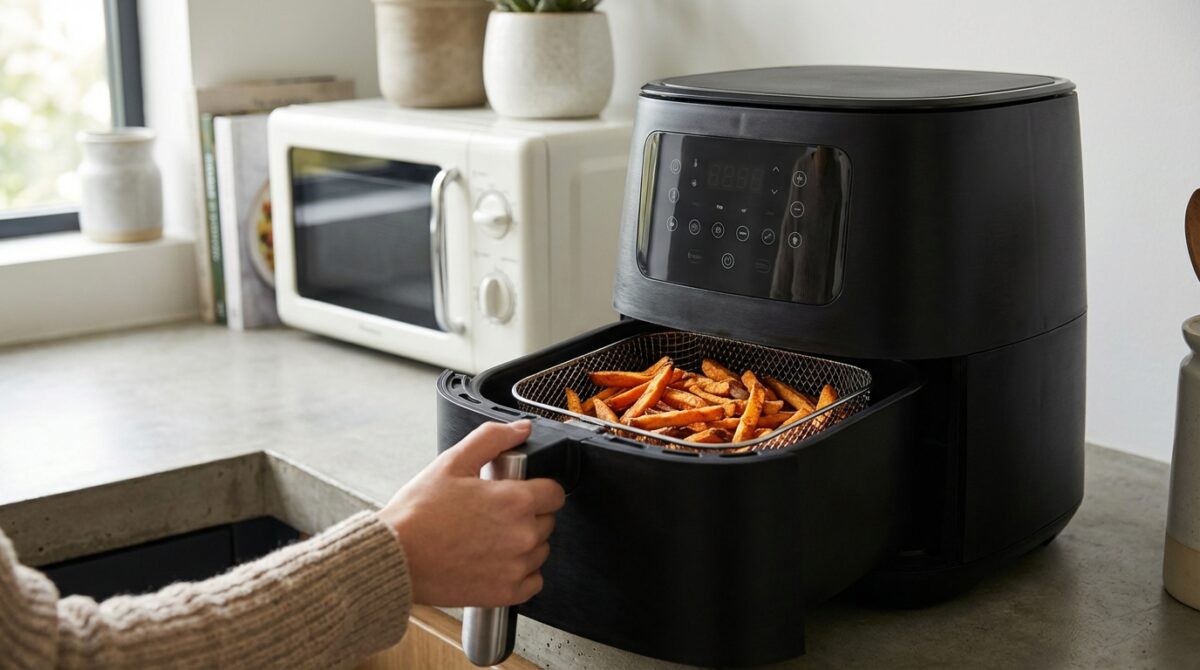 entdeckt, warum eure mikrowelle überflüssig wird und welches gerät sie ersetzt – effizienter, vielseitiger und besser für eure küche.