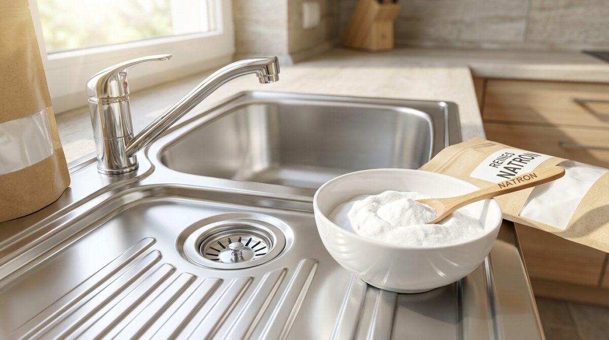 entdecken sie, wie sie mit nur einem einfachen hausmittel ihre spüle wochenlang sauber und glänzend halten können – natürlich und effektiv.